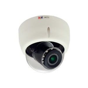 Камера ACTi купол. внутр., H.264 High Profile/MJPEG, 3Мп, ИК подсветка, 4.3x Zoom, День/Ночь, CMOS, только PoE, f3.1-13.3мм/F1.4-4.0, 30 к/с при 1920 x 1080, Audio, Улучшенный WDR, MicroSDHC/MicroSDXC, DI/DO, IK09 E618 E618