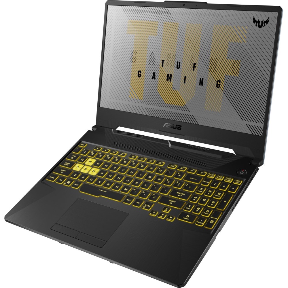 Ноутбук ASUS TUF FX506LH-HN100 15.6"(1920x1080 (матовый, 144Hz) IPS)/Intel Core i7 10870H(2.2Ghz)/16384Mb/512PCISSDGb/noDVD/Ext:nVidia GeForce GTX1650(4096Mb)/Cam/BT/WiFi/war 1y/2.3kg/Fortress Gray/DOS + / 90NR03U1-M04640 90NR03U1-M04640