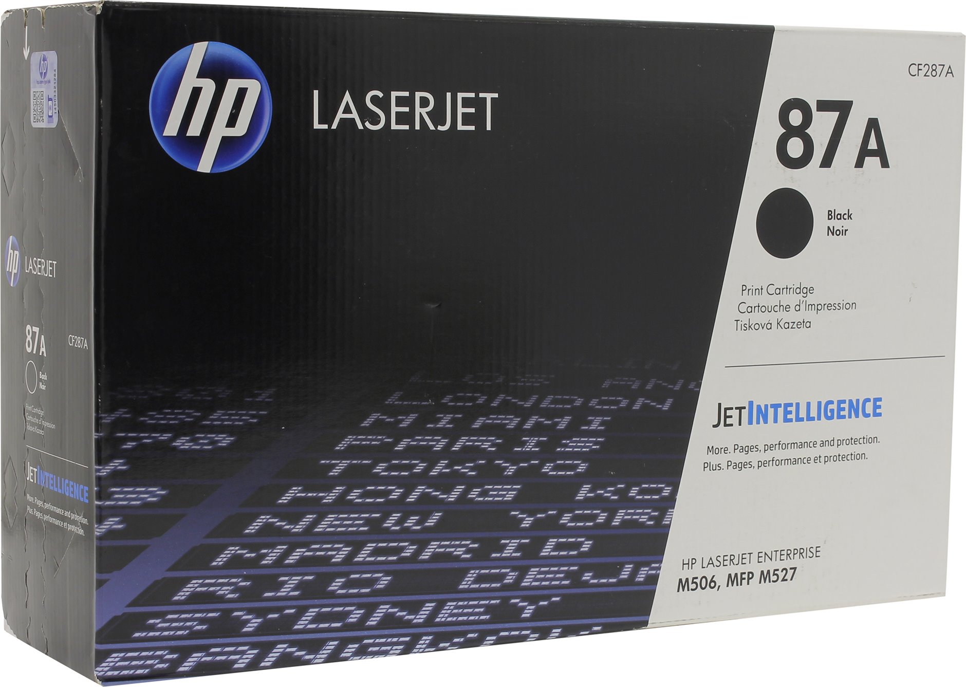 Картридж HP CF287A Toner Cartridge №87a для HP LJ MFP M506dn/M506x CF287A