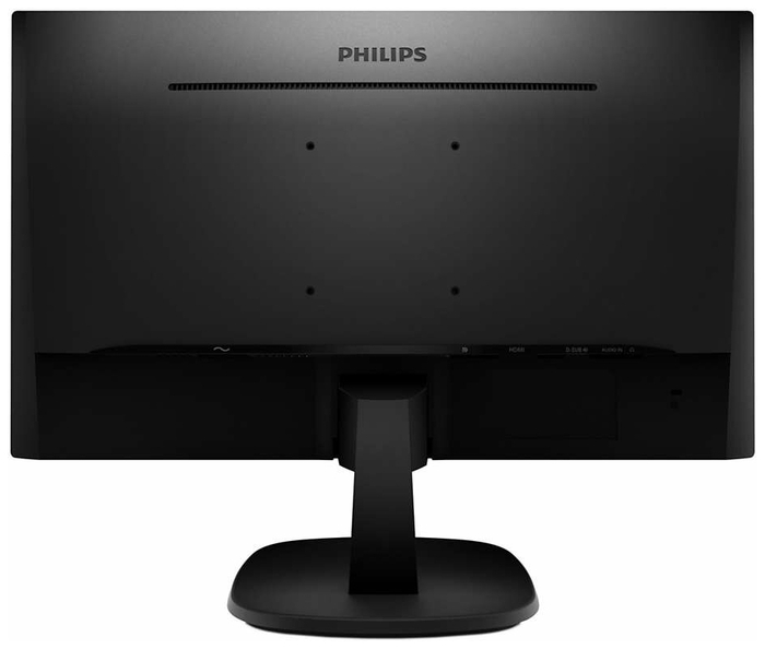Монитор Philips 23,8" Black (IPS, 1920x1080, D-sub+HDMI+DP, 5 ms, 178°/178°, 250 cd/m, 200M:1, MM) 243V7QJABF (00/01) 243V7QJABF (00/01)