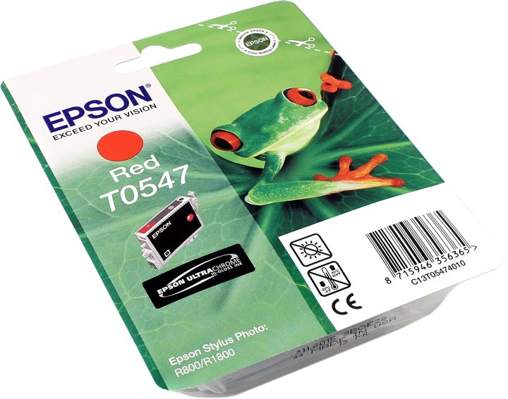 Картридж Original Epson [T054740] для Epson R800 Red T054740