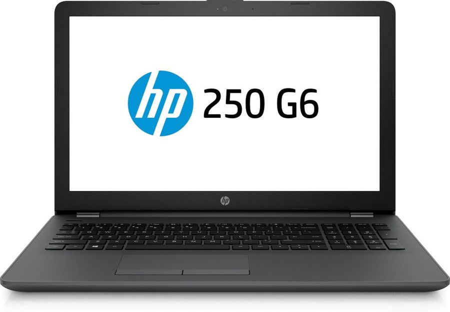 Ноутбук HP 250 G6 15.6", Intel Core i3 7020U 2.3ГГц, 8Гб, 256Гб SSD, Intel HD Graphics 620, DVD-RW, Free DOS 2.0 3VK27EA 3VK27EA