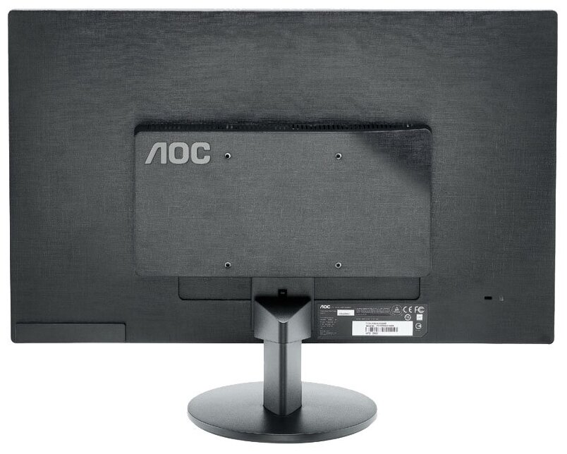 Монитор AOC 23.6" M2470SWDA2 Black MVA, 1920x1080, 4ms, 250 cd/m2, 1000:1 (DCR 50M:1), 2Wx2, D-Sub, DVI, vesa M2470SWDA2/01 M2470SWDA2/01