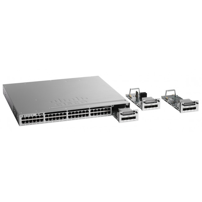 Коммутатор Cisco Catalyst 3850 24 Port 10G Fiber Switch IP Base WS-C3850-24XS-S WS-C3850-24XS-S