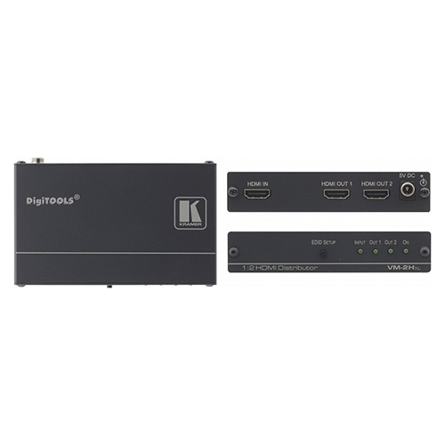 Усилитель-распределитель Kramer Electronics VM-2UHD DigiTOOLS 1:2 HDMI UHD; поддержка 4K60 4:2:0 10-80349090 10-80349090 #1