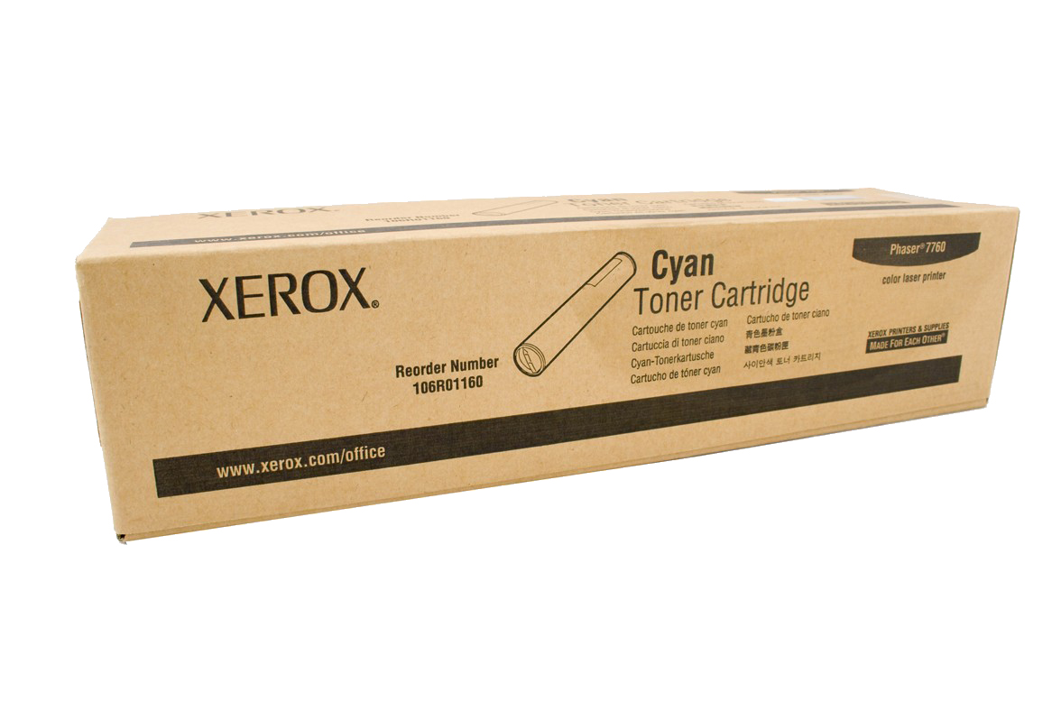Картридж Xerox лазерный голубой (25000стр.) для Xerox Ph 7760 106R01160 106R01160 #2