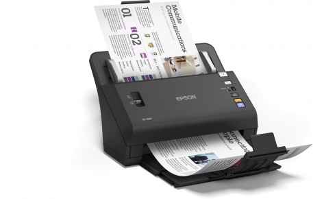 Сканер Epson WorkForce DS-860N A4, 60 стр, 600х600dpi, CIS, USB, LAN (B11B222401BT) B11B222401BT
