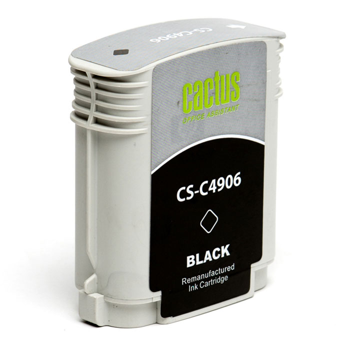 Картридж Cactus струйный CS-C4906 №940XL черный для HP DJ Pro 8000/8500 (72мл) CS-C4906 CS-C4906