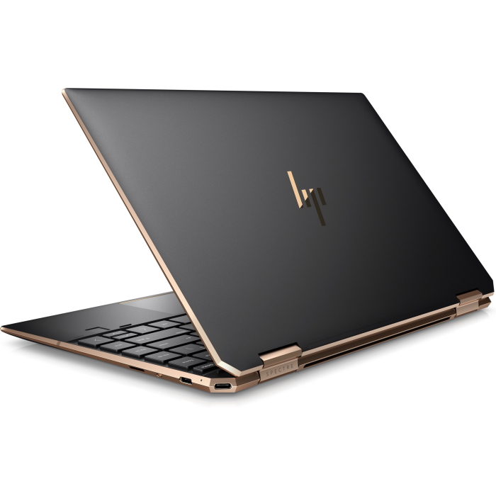 Ноутбук HP Spectre 13x360 13-aw0037ur 13.3"(3840x2160 OLED)/Touch/Intel Core i7 1065G7(1.3Ghz)/16384Mb/1024PCISSDGb/noDVD/Int:Intel Iris Plus Graphics/Cam/WiFi/60WHr/war 1y/Nightfall black/W10 22M52EA 22M52EA