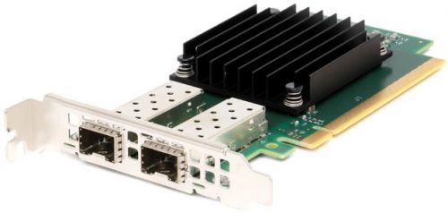 Сетевая карта Dell EMC MellaNox ConnectX-5 2x10/25GbE SFP+, PCI-E, w/o Tranceivers, Low Profile 540-BCNJ 540-BCNJ