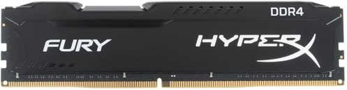 Модуль памяти Kingston 16GB DDR4  16GB 2666MHz DDR4 CL16 DIMM HyperX FURY Black HX426C16FB/16 HX426C16FB/16