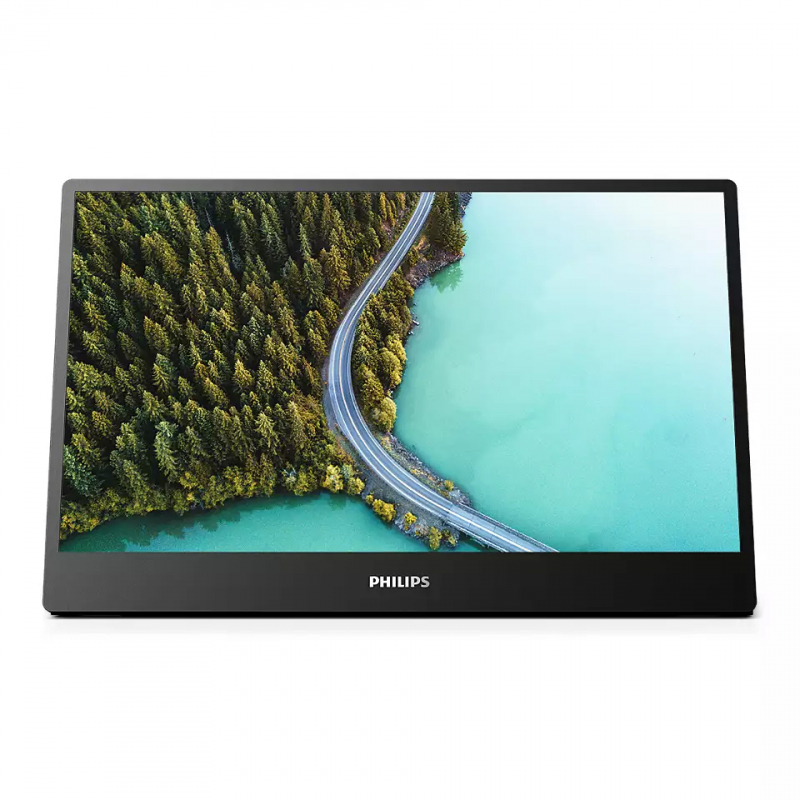 Монитор Philips 15.6" 39,6 cm 16:9 1920х1080(FHD) IPS, nonGLARE, 75 Гц, 250cd/m2, H170°/V170°, 700:1, 50M:1, 16.2M, 4ms, VGA, DVI, HDMI, DP, USB-Hub, Height adj, Tilt, Swivel, Speakers, 3Y, Black 16B1P3302 (00/01) 16B1P3302 (00/01)