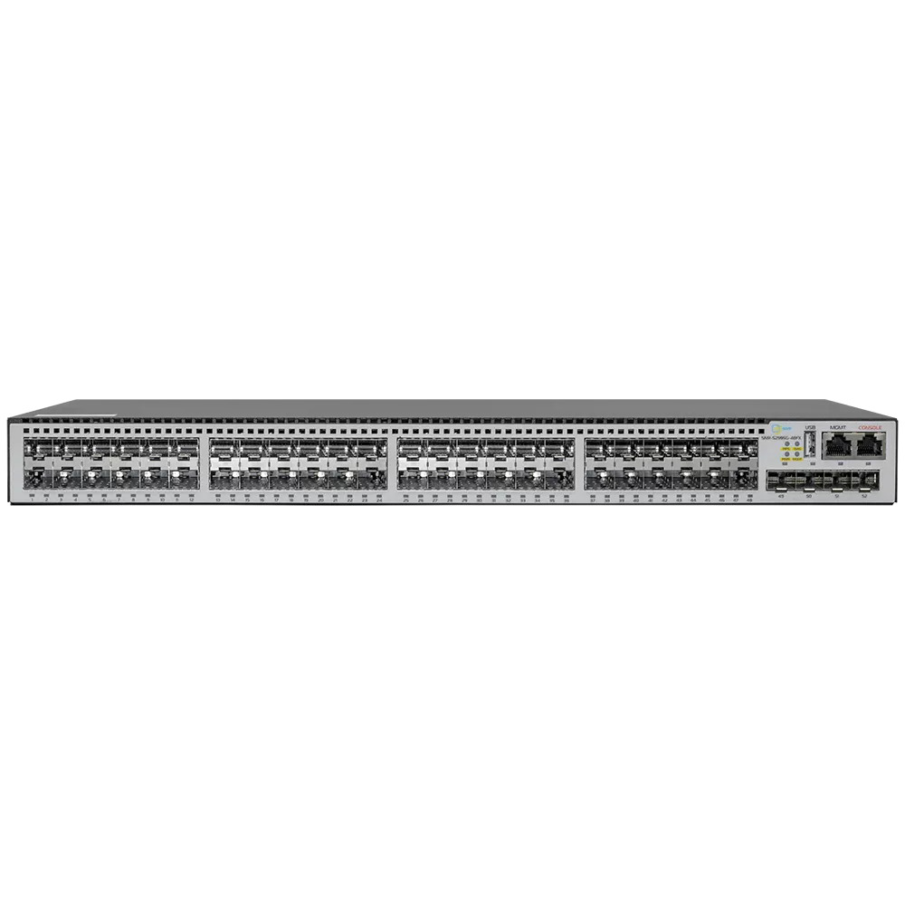 Коммутатор SNR Управляемый уровня 3, 48 портов 100/1000BaseX SFP, 4 порта 1/10G SFP+, RPS DC 12V SNR-S2995G-48FX SNR-S2995G-48FX