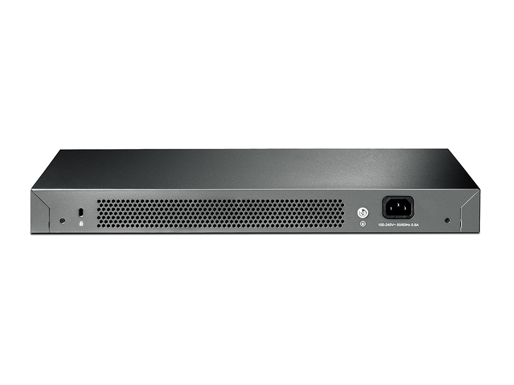 Коммутатор TP-Link Web-smart, PoE+, 24*10/100/1000, 4 SFP, бюджет PoE до 192 Вт, 1U 19" стальной корпус T1600G-28PS T1600G-28PS