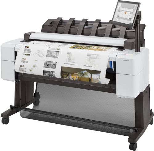 Плоттер HP DesignJet T2600 PS MFP (p/s/c, 36",2400x1200dpi, 3 A1ppm, 128GB, HDD 500GB, rollfeed, autocutter,output tray, stand, Scanner 36",600dpi, 15,6" touch display, extUSB, GigEth, 2y warr, repl. L2Y25A) 3XB78A 3XB78A