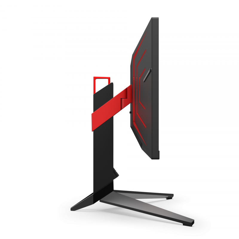 Монитор AOC 27" AGON Black-Red с поворотом экрана (IPS, 2560x1440, 240Hz, HDR1000, 1 ms, 178°/178° AG274QZM AG274QZM