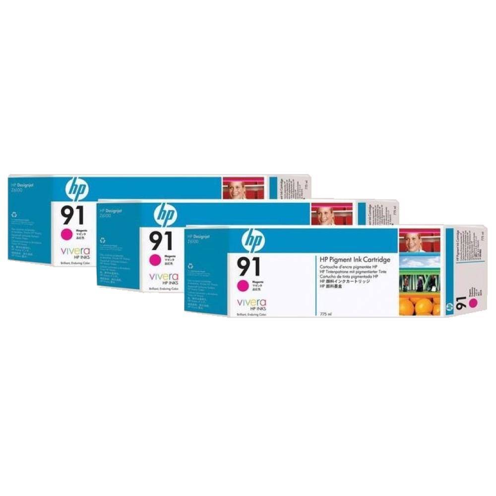 Картридж струйный HP №91 пурпурный x3уп. для HP DJ Z6100 C9484A C9484A #1