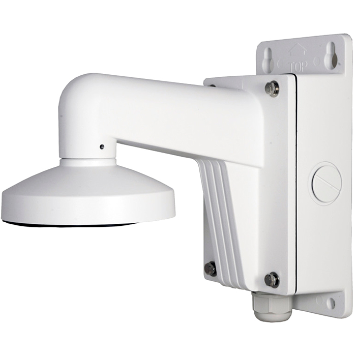 Кронштейн Hikvision DS-1273ZJ-130B настенный белый для купольных камер,идёт с монтажной коробкой,алюминий DS-1273ZJ-130B DS-1273ZJ-130B