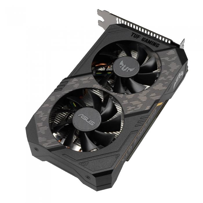 Видеокарта Asus GeForce GTX 1660SUPER / 1530 МГц / 14002МГц / 6ГБ / GDDR6 / DirectX 12/OpenGL 4.6 / 8 pin / 450Вт TUF-GTX1660S-6G-GAMING TUF-GTX1660S-6G-GAMING