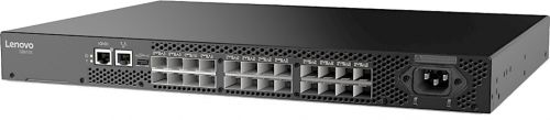 Коммутатор Lenovo ThinkSystem DB610S 24 ports w/ 16Gb SWL SFP, 1 PS, rail kit, Enterprise SW Bundle (1yr) 6559F1A 6559F1A