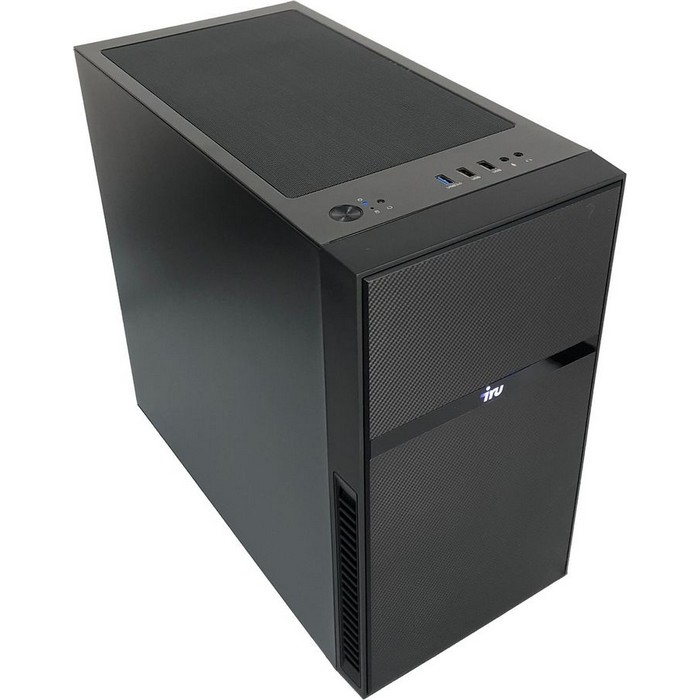 Персональный компьютер iRU Office 510B5GM MT i7 11700 (2.5) 16Gb SSD480Gb UHDG 750 Free DOS GbitEth 500W черный 1621711 1621711