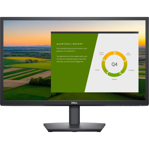 Монитор Dell 23.8" E2422HS черный IPS LED 5ms 16:9 HDMI M/M матовая HAS Piv 1000:1 250cd 178гр/178гр 1920x1080 VGA DP FHD 4.88кг 210-BBSI 210-BBSI