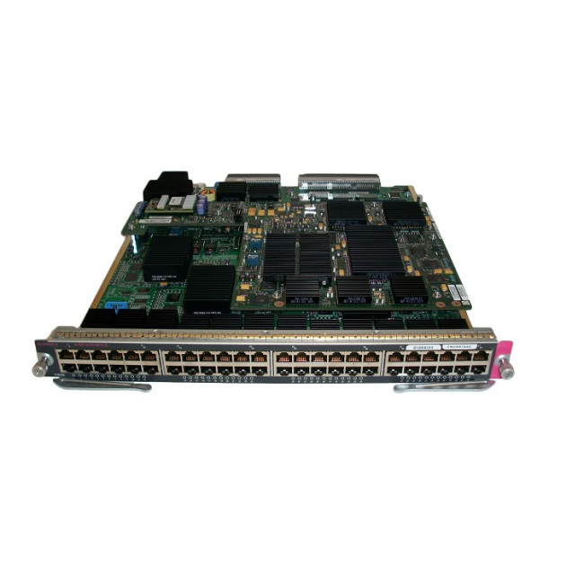 WS-X6748-GE-TX= Cat6500 48-port 10/100/1000 GE Mod: fabric enabled RJ-45 WS-X6748-GE-TX=