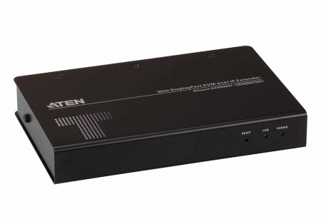 Удлинитель ATEN KVM USB DP+RS232, 100 м, при прямом подкл/неогранич, через switch, 1xUTP Cat5e, DP+USB B-тип+DB9+3-контактн, клемма,F, спец,шнур, Б,П,220> 5V, (макс,разр,1920x1200 60 Hz;ЗАКАЗ!) KE9900ST-AX-G KE9900ST-AX-G