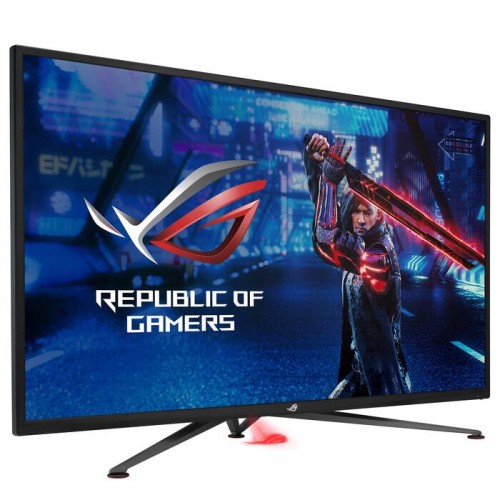 Монитор ASUS 43" XG438QR ROG Strix VA LED 4K, 3840x2160, 4ms, 450cd/m2, 4000:1, 178°/178°, 3*HDMI, DP, USB-Hub, HDR10, FreeSync 2 HDR, 120Hz, колонки, Tilt 90LM04U0-B02170 90LM04U0-B02170