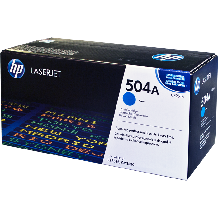 Картридж Original HP [CE251A] голубой для CM3530/CP3525 (7000 стр) CE251A #3