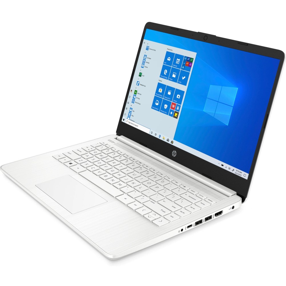 Ноутбук HP 14s-dq0043ur White 14" {Pen N5030/4Gb/256Gb SSD/W10} 3B3L4EA 3B3L4EA