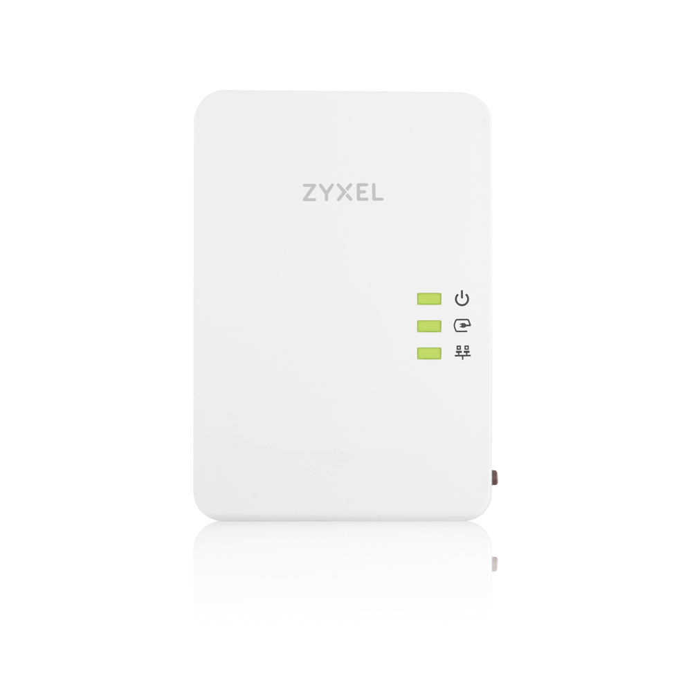 Адаптер ZYXEL PLA5405 v2,EU, 1300 Mbps MIMO Powerline Gigabit Ethernet Adapter PLA5405V2-EU0201F PLA5405V2-EU0201F