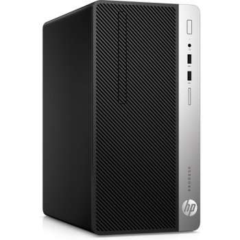 Персональный компьютер HP ProDesk 400 G4 MT BROHE Microtower / i3-7100 / 4GB / 500GB HDD / W10p64 / DVD-WR / 1yw / kbd / USBmouse 1EY27EA 1EY27EA