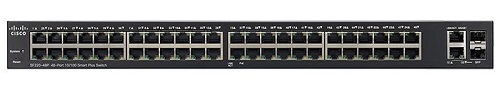 Коммутатор Cisco SF220-48 48-Port 10/100 Smart Switch SF220-48-K9-EU SF220-48-K9-EU