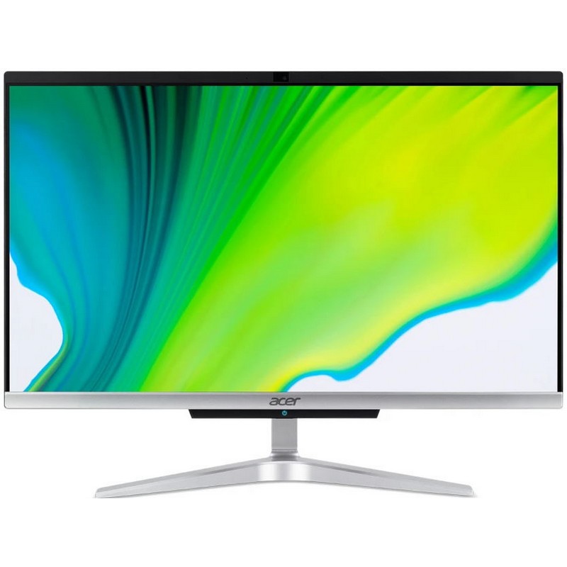 Моноблок Acer Aspire C22-420 21.5" Full HD Ath Si 3050U (2.3)/4Gb/SSD256Gb/RGr/CR/Endless/GbitEth/WiFi/BT/65W/клавиатура/мышь/Cam/серебристый 1920x1080 DQ.BG3ER.003 DQ.BG3ER.003