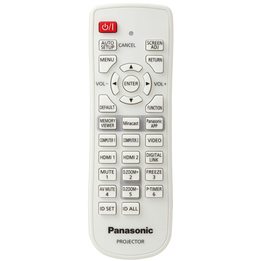 Проектор Panasonic PT-VZ585NE 5 000 лм, WUXGA, 16 000:1, 3LCD, WiFi (2.4 GHz: IEEE802.11b/g/n, 5.0 GHz: IEEE802.11a/n), DigitalLink PT-VZ585NE PT-VZ585NE