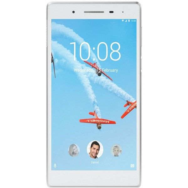 Планшетный компьютер Lenovo Tab 4 TB-7504X MT8735B (1.3) 4C/RAM1Gb/ROM16Gb 7" IPS 1280x720/3G/4G/Android 7.0/белый/5Mpix/2Mpix/BT/GPS/WiFi/Touch/microSD 128Gb/minUSB/3500mAh/10hr ZA380053RU ZA380053RU