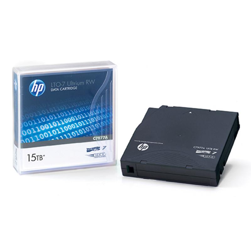 Картридж HPE Ultrium LTO-7 15TB bar code non custom labeled cartridge 20 pack (for libraries & autoloaders; incl. 20 x C7977L) C7977AN C7977AN