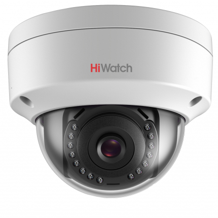 Видеокамера IP HiWatch DS-I452 (4 mm) 4Мп уличная купольная мини с EXIR-подсветкой до 30м;объектив 4мм DS-I452 (4 mm) DS-I452 (4 mm)