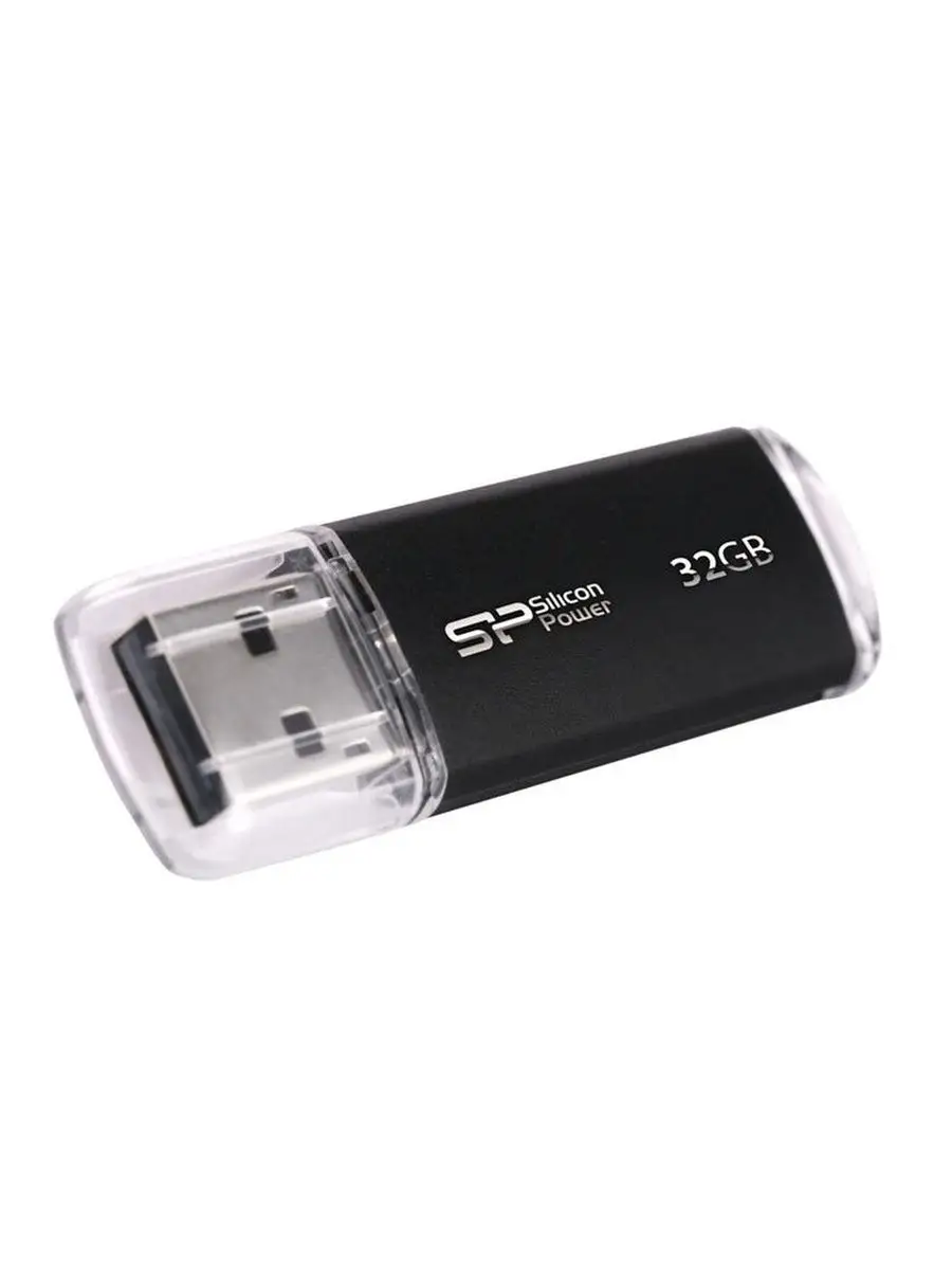 Флеш накопитель Silicon Power SP016GBUF2M01V1K 16Gb,Ultima II-I,USB 2.0,черный SP016GBUF2M01V1K SP016GBUF2M01V1K