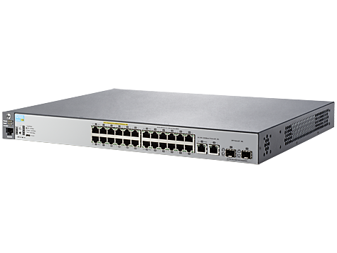 Коммутатор Aruba 2530 24 PoE+ Switch (24 x 10/100 + 2 x SFP + 2 x 10/100/1000, Managed, L2, virtual stacking, POE+ 195W, 19") J9779A