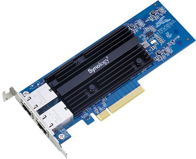 Сетевой адаптер Synology 10GBASE-T PCIe 3.0 x8 Dual Port FH/LP E10G18-T2 E10G18-T2