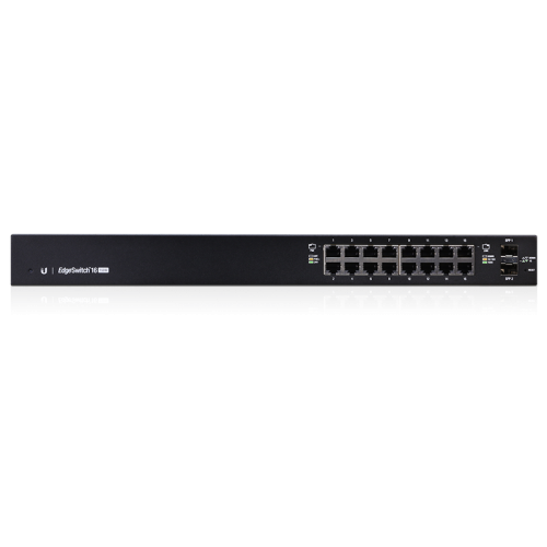 Коммутатор Ubiquiti Ubiquiti EdgeSwitch ES-16-150W-EU 16G 2SFP 16PoE+ управляемый ES-16-150W-EU ES-16-150W-EU