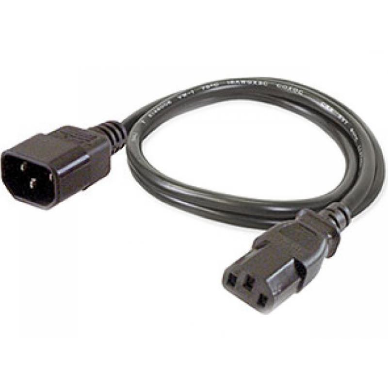 Кабель Cisco Cabinet Jumper Power Cord, 250 VAC 10A, C14-C13 Connectors CAB-C13-CBN CAB-C13-CBN