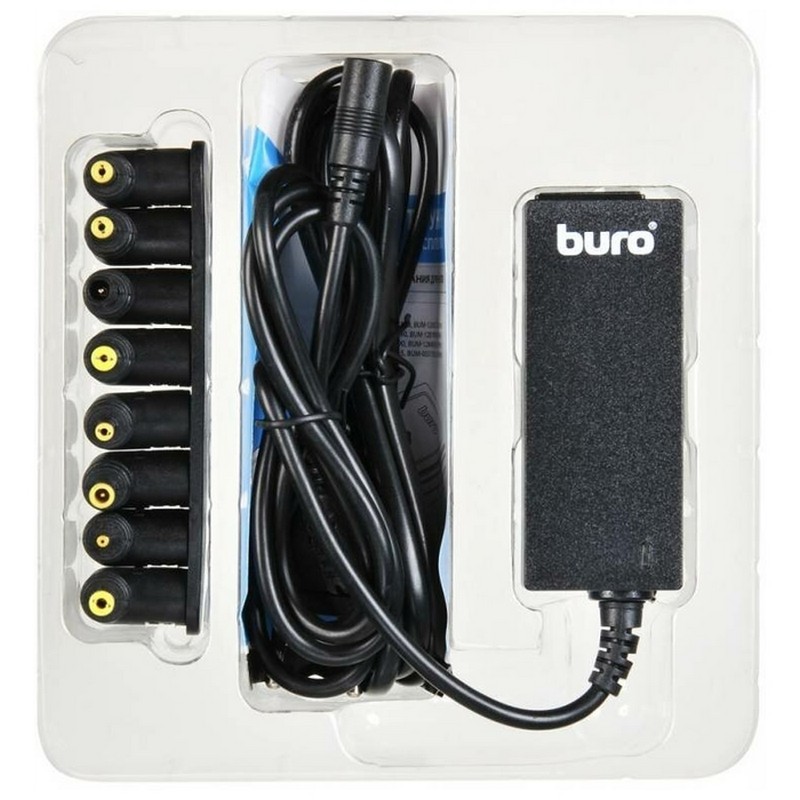 Блок питания Buro автоматический 40W 9.5V-20V 8-connectors BUM-0036S40 BUM-0036S40