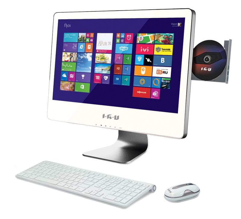 Моноблок IRU T2106 AIO 21.5" 1920x1080 P G3220 (3)/4Gb/500Gb/GT740 1Gb/DVDRW/CR/noOS/GbitEth/WiFi/13 T2106 AIO