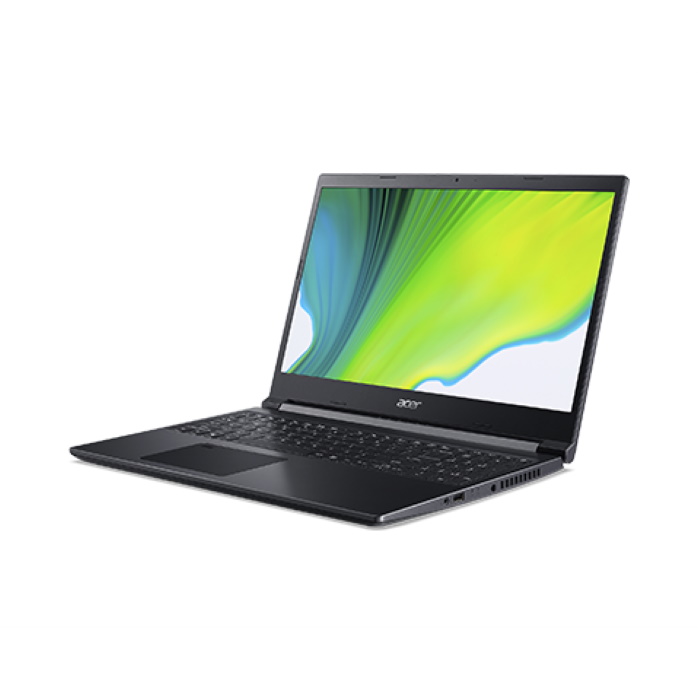 Ноутбук Acer A715-75G-74AK Aspire 7 15.6'' FHD(1920x1080) IPS nonGLARE/Intel Core i7-10750H 2.60GHz Hexa/8 GB+512GB SSD/GF GTX1650 4 GB/WiFi/BT/1 MP/Fingerprint/3cell/2,15 kg/noOS/1Y/BLACK NH.Q99ER.005 NH.Q99ER.005