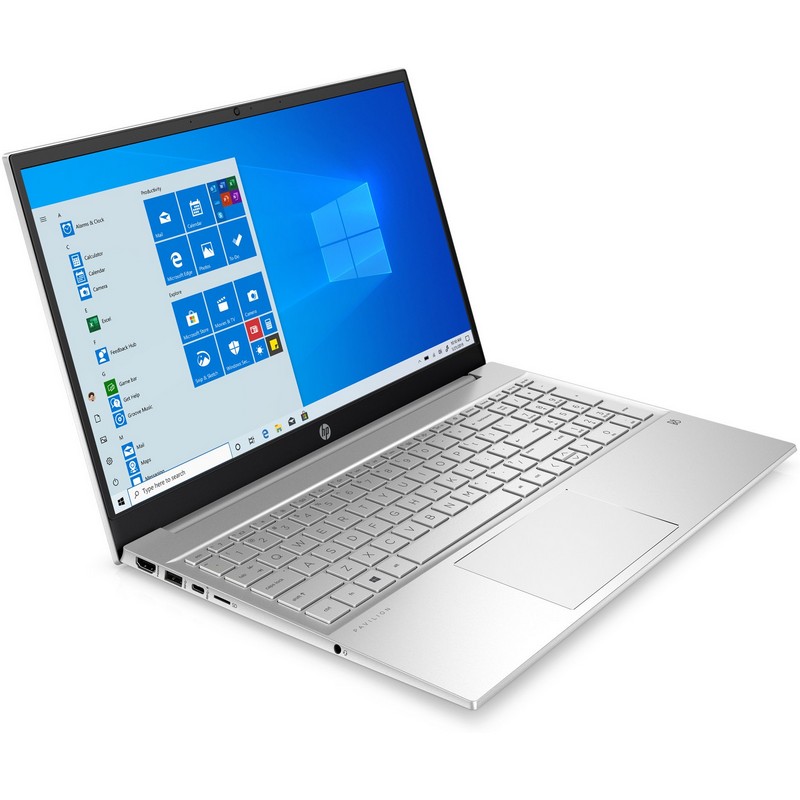 Ноутбук HP Pavilion 15-eg0082ur Core i5-1135G7 quad 8GB DDR4 1DM 3200 512GB PCIe value Nvidia GeForce MX350 2GB Win10 Ceramic white 15.6 FHD Antiglare IPS 250 nits narrow border ultra slim KBD NSV CP BL num kypd RUSS 2X2U6EA 2X2U6EA