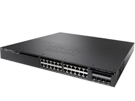 Коммутатор Cisco Catalyst 3650-24PS-L с 24 портами Ethernet 10/100/1000 Base-TX (1000 мбит/с) PoE 4x1G Uplink LAN Base WS-C3650-24PS-L