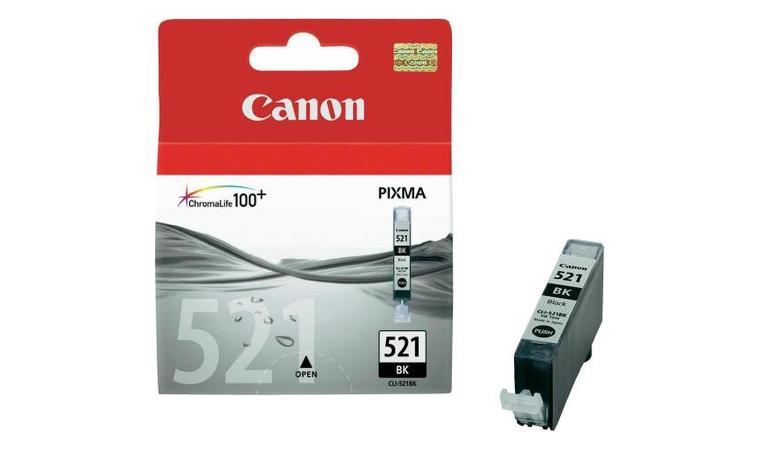 Картридж струйный Canon CLI-521BK черный для Canon iP3600/4600/MP540/620/630/980 (2933B004) 2933B004